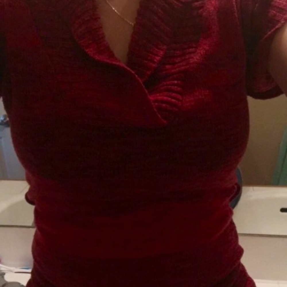 Red Dress Shirt